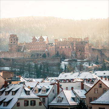Heidelberg Poster Schneezauber