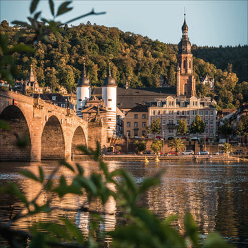 Heidelberg Poster Alte Brücke Neckar